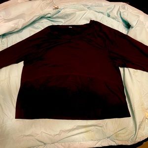 Lululemon cropped swiftly top